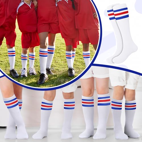 Image of Panitay 2 /12 /16 /24 Pairs Softball Soccer Socks Glitter Eye Black Stickers Team Spirit Accessories for Youth Women Sport Wear
