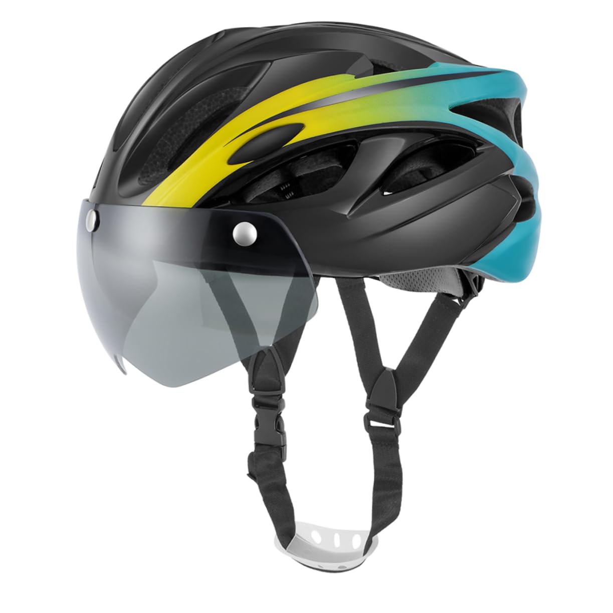 Veemoon Cinturino Sottogola Resistente per Casco di Sicurezza, Fissaggio Stabile e Facile da Installare, Set 2 Pezzi per Caschetti Professionali da Lavoro Edilizio