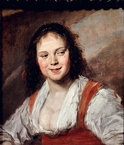 Toile Nordique la bohème Circa de Frans Hals pour Décoration Chambre 60x90cm