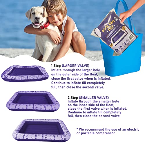 Schwimmer Dog Pool Float For Large Dogs - Dog Floats For Pool, Lake, River&Ocean - Dog Pool Floats For Small, Medium & Large Dogs - Durable & Thick Dog Float For Pets,Kids & Adults Up To 220Lbs - Pink #TOP7
