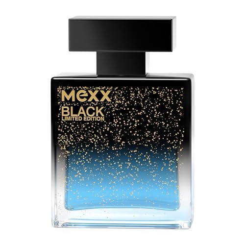 MEXX Black Limited Edition Eau de Toilette für Männer, maskuliner Amberduft 50 ml MEXX Black Limited Edition Eau de Toilette für Männer, maskuliner Amberduft 50 ml