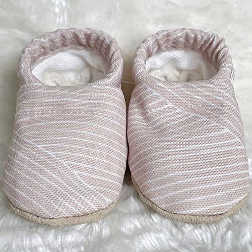 Clamfeet Organic Soft Sole baby shoes | First Walker Shoes | Crib Shoes | Baby Shoes Boy | Baby Shoes Girl | Handmade Baby Shoes (Natasha, us_footwear_size_system, infant, women, age_range, medium, 6_months, 12_months) | Image 1