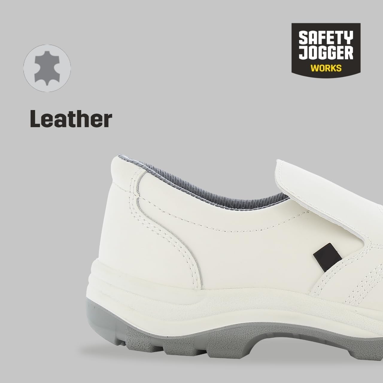 Safety Jogger Unisex X0500, buty robocze i ochronne, białe (White/L.Grey), 47 EU