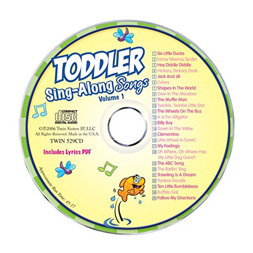 50 Toddler Sing-Along Songs 2 CD Set