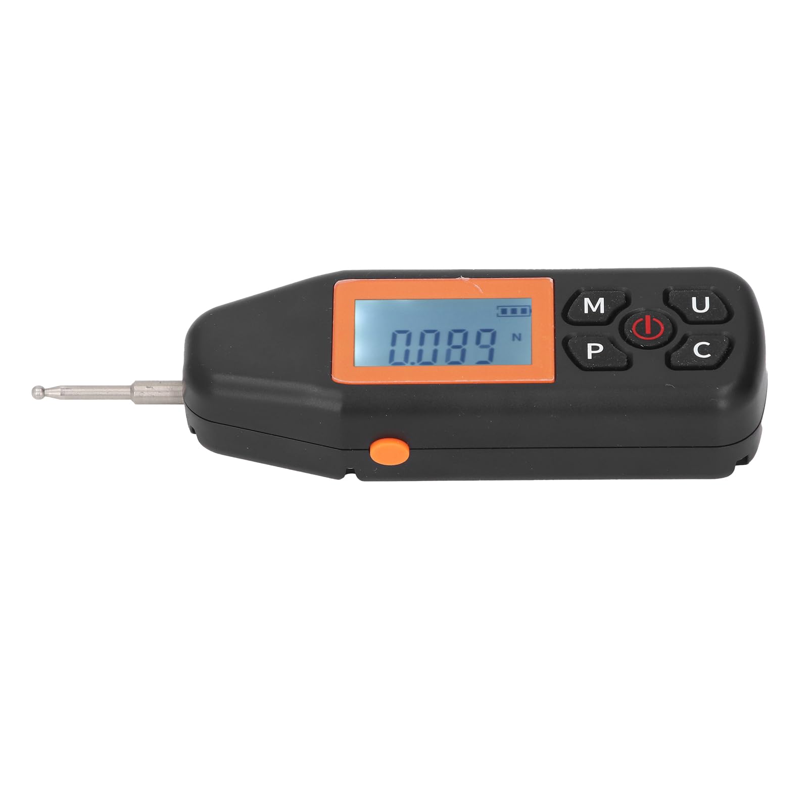 Luocute 10n Medidor de TensióN Digital, Push Pull Force Gaser Portátil LCD Pantalla Retroiluminada Pantalla Automática Potencia Baja 4 Unidades N LB Kg Oz con Alta Precisión para el