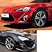 NJSBYL Front Turn Signal Light Kits For 2013-2020 Toyoto 86/gt86 Scion FR-S Corner Xenon White LED DRL Parking Lights Amber Blinker Turn Signal Running Position Lights Smoked Lens E4 Approved