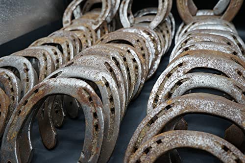 Foto von Getragene Hufeisen vom Pferd zum Basteln, Dekorieren, verschenken - Verschiedene Größen - Nägel entfernt - (5)