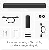 Amazon Fire TV Soundbar, 2.0 speaker with DTS Virtual:X and Dolby Audio, Bluetooth support