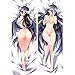 Ksainiy Overlord: Albedo Anime Taie d'oreiller/Body Taie, Anime Cute Girl Double Face Motif Coussin de Cas, for la Maison Canapé décoratif Otaku Et Anime Fans favori