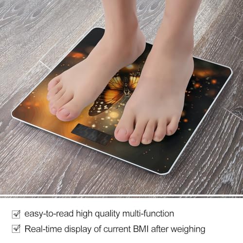 Báscula Digital de Baño JTREHY de Vidrio Templado miniatura 5