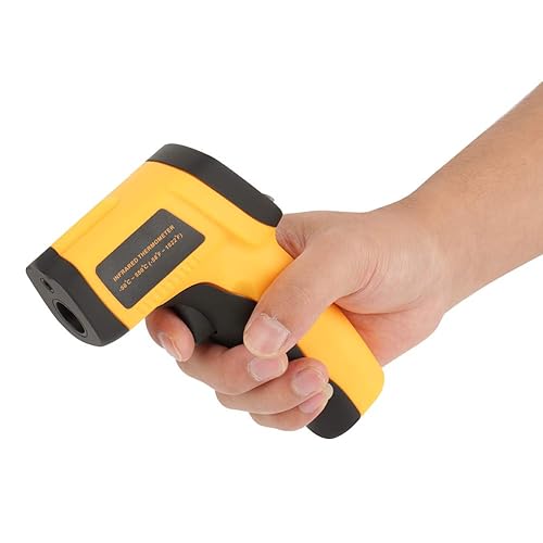 Miniatura 6 de Metro infrarrojo del arma de la temperatura del laser del termómetro digital del contacto