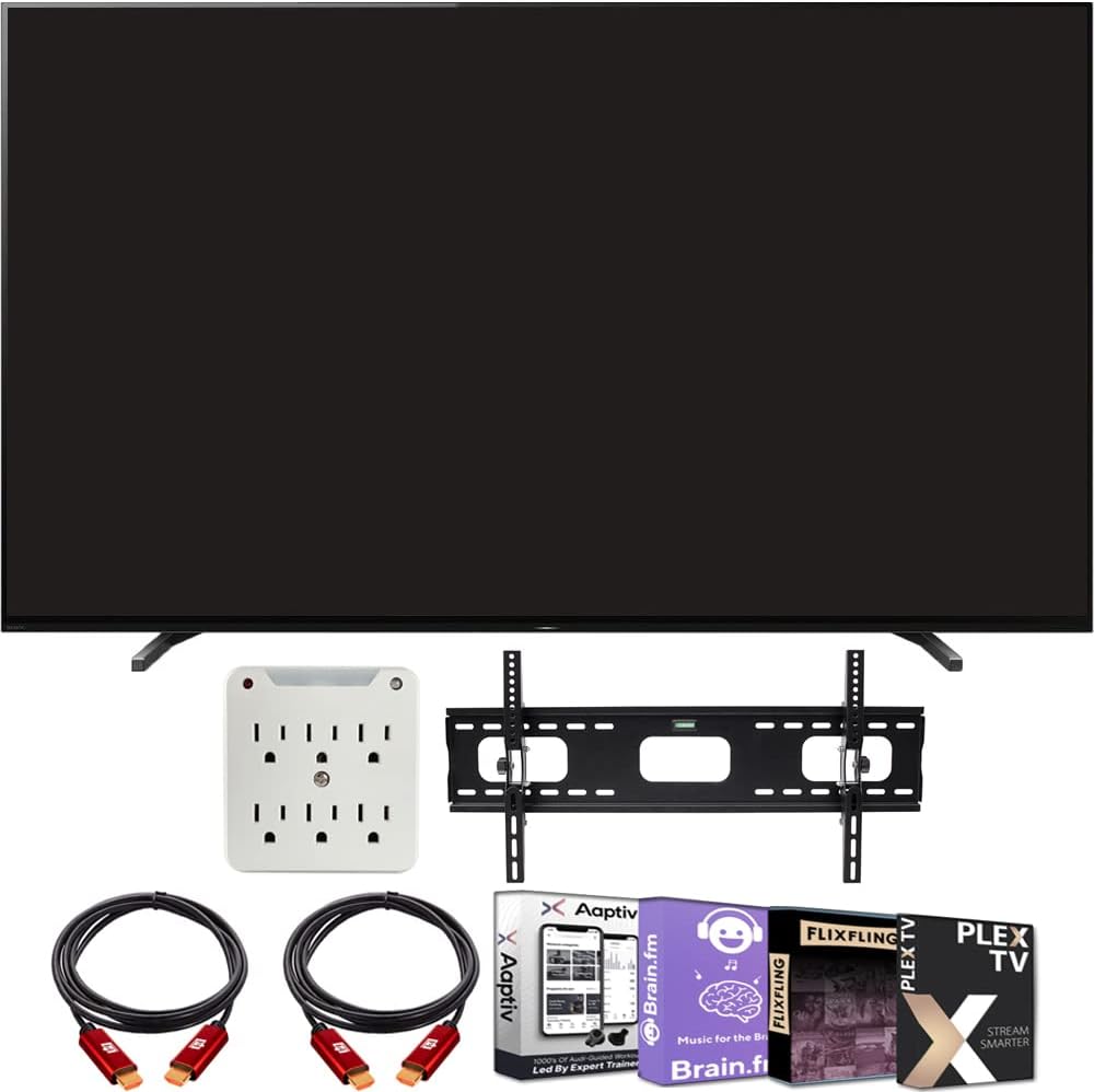Buy Sony XR55A80J 55 inch A80J 4K OLED Smart TV 2021 Model Bundle with