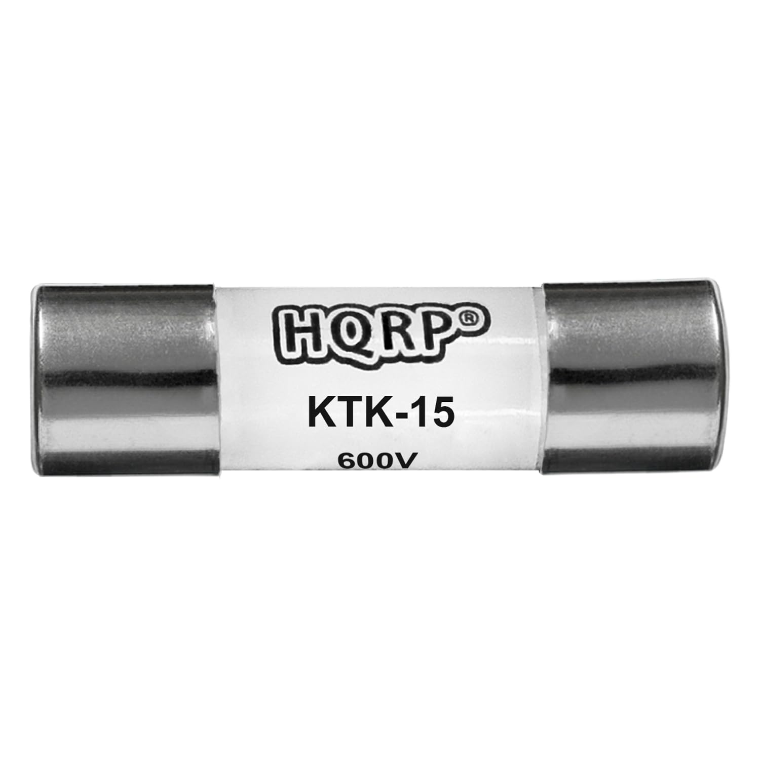 HQRP KTK-15 Midget Fast-Acting Digital Multimeter Fuse 15 A 600V