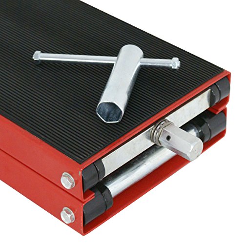 Zeny 1100 Lb Wide Deck Motorcycle Center Scissor Lift Jack Repair Hoist Stand Bikes Atvs,Motorcycle Dirt Bike Scooter Crank Stand #TOP2