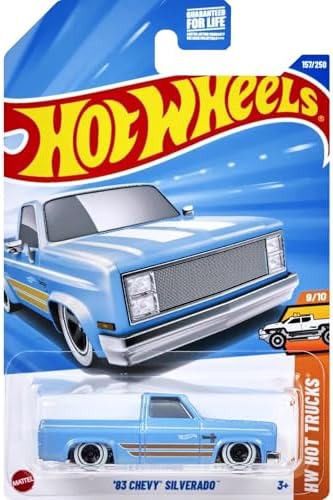 Hot Wheels '83 Chevy Silverado [Blue], Hot Trucks 9/10, 157/250, ...