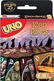 Mattel Games UNO El Señor de los Anillos Juego de Cartas para niños, Adultos y familias, Viajes y acampadas, Inspirado en Las películas, JMF13