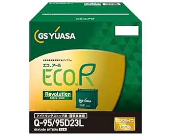 Amazon.co.jp: GSユアサ ER Q-95(Q-85互換) / 95D23L ECO.R