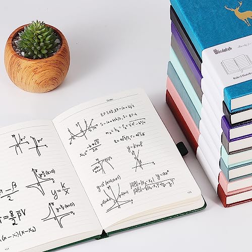 Journal ligné en cuir menthe à offrir pour inspirer l'écriture - 3
