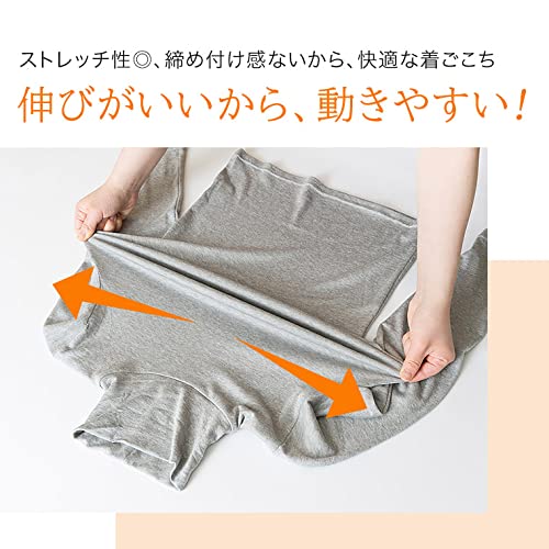 白鷺ニット HEAT&STRETCH 吸湿発熱 あったかインナー 秋冬 冬物 長袖 ハイネック インナーシャツ レディース トップス P5842X-RT の商品画像 5