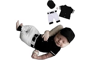 Knitted Baseball Baby Costume for Photography and Special Occasions