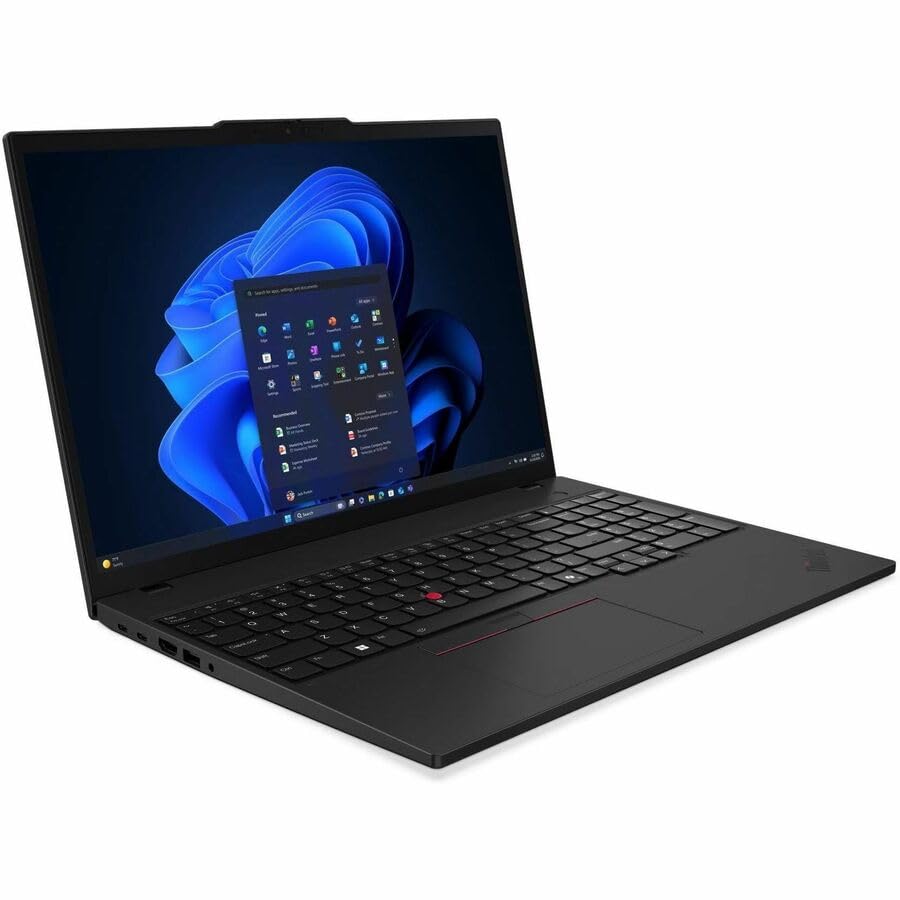 Image of Lenovo ThinkPad T16 Gen 4 22AW0065US 16 inch Touchscreen Copilot+ PC Notebook - WUXGA - Intel Core Ultra 5 Series 2 236V - 16 GB - 256 GB SSD - English Keyboard - Black