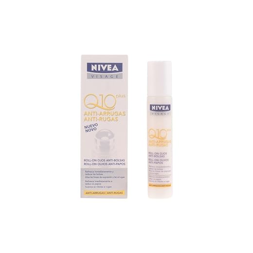 Nivea Q10Plus Contorno de Ojos, Roll-On Antiarrugas - 10 ml