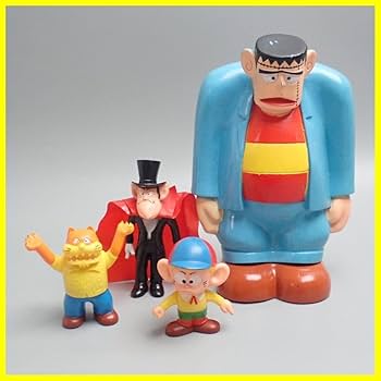 Amazon | 当時物 ポピー 怪物くん ファミリーセット ソフビフィギュア