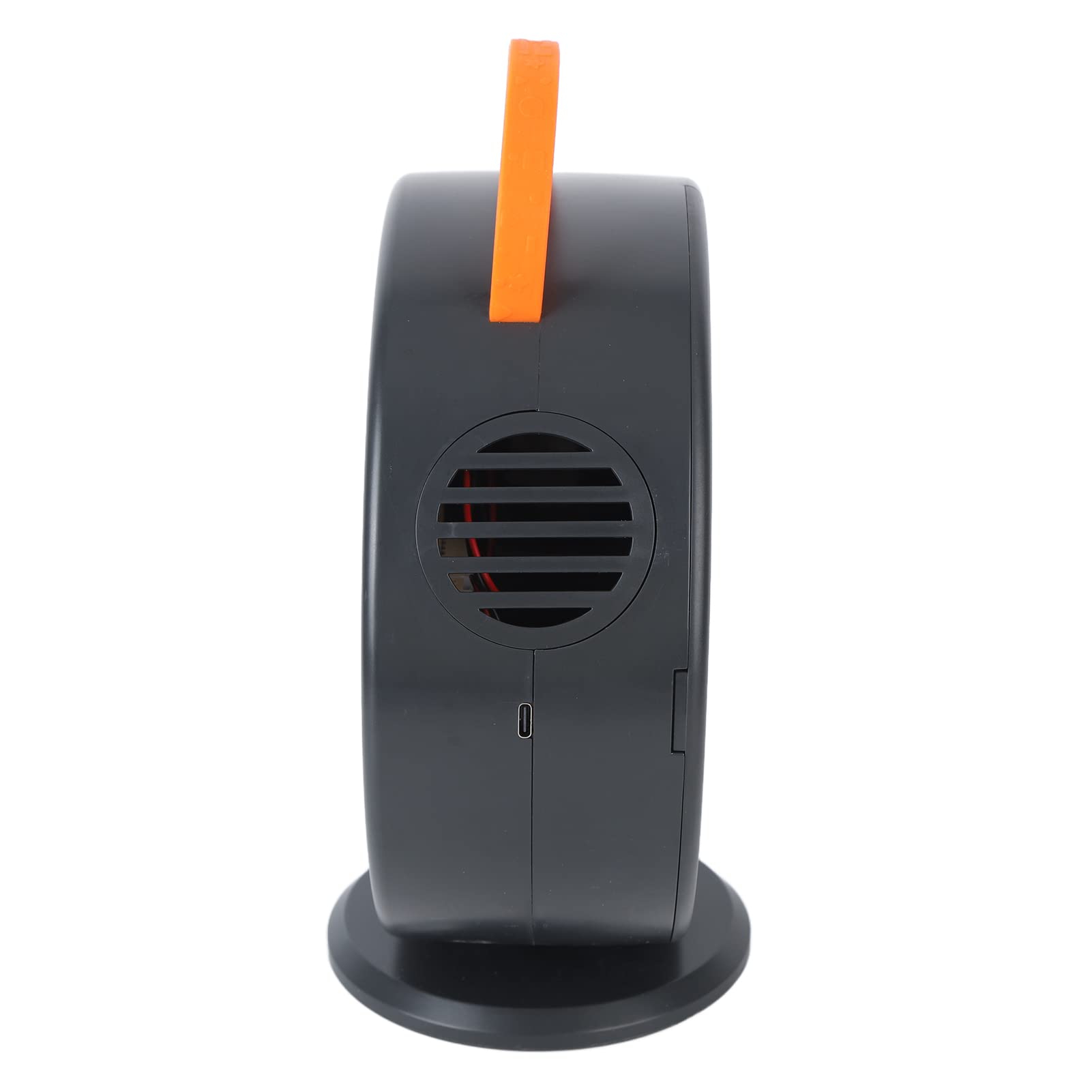 Topiky Automatische Seifenblasenmaschine, 360-Grad-Rotationsblasengebläse, für und Kleinkinder, Wiederaufladbar über USB, Spielzeug für Geburtstagsfeiern Im Freien (Black)