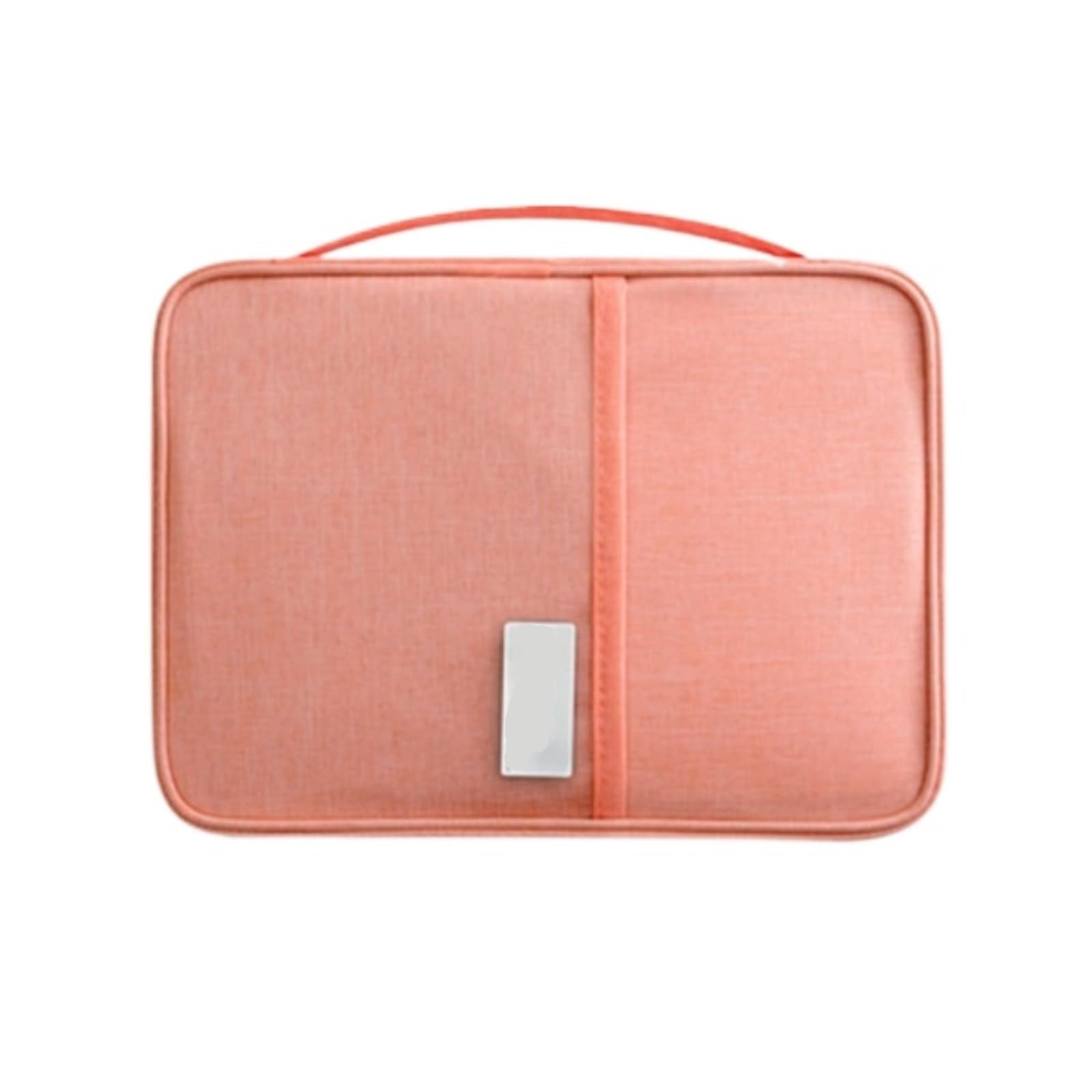 Genérico Paquetes de Pasaporte Porta Billetera Estuche for Documentos Organizador Accesorios Viaje(L Pink)