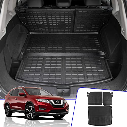 Rongtaod Cargo Mat Compatible with 2021-2025 2026 Nissan Rogue Rear Trunk Mat Cargo Liner Back Seat...