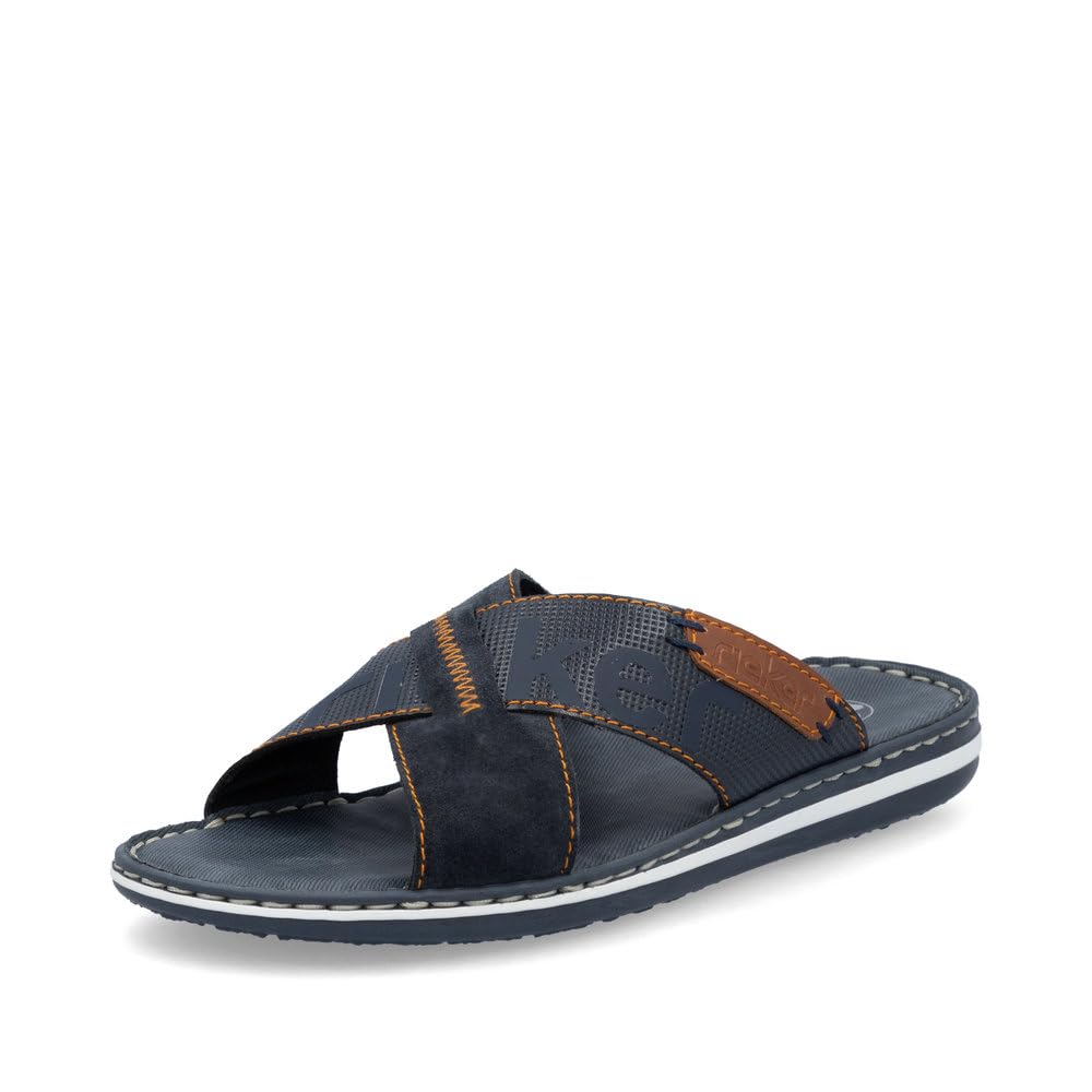 Rieker Waves Mens Sandals 6.5/40 Pacific