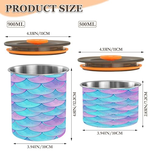 Envase Hermético para Café de Acero Inoxidable 500ml miniatura 2