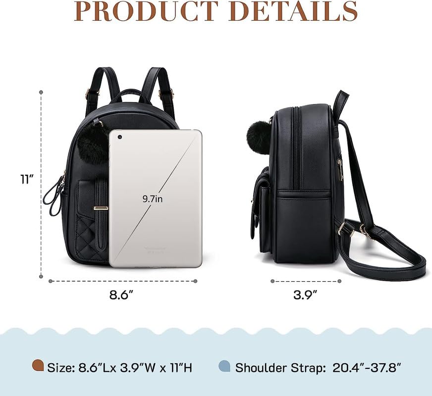 Image of ShopyVid Polka Dots Mini Backpack for Girls /Rakhi Gifts for Sister /Rakhi Gift for Sister Kids