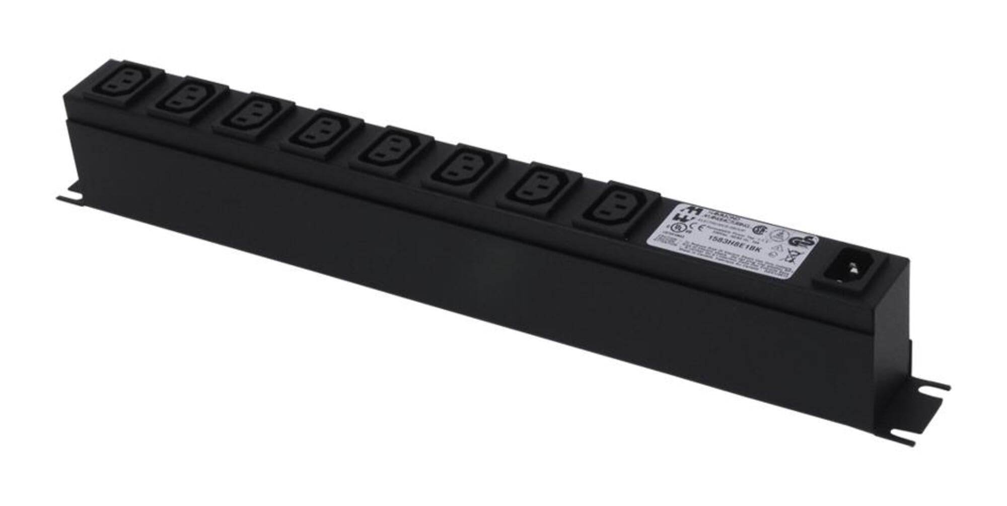 Hammond Manufacturing 1583H8E1BK 19 Rack Mount