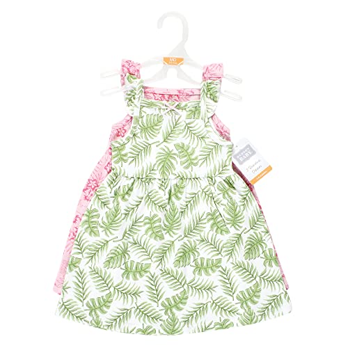 Image of Hudson Baby Girl's Cotton Dresses