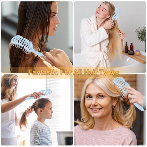 Save 30% on DUAIU Detangling Brush for Faster Blow Drying - Image 6