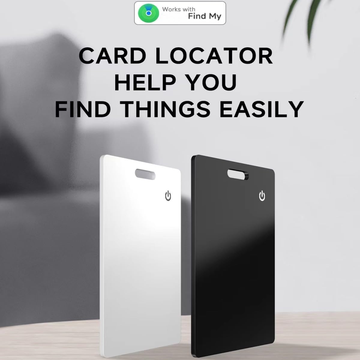 EMEBAY Localizzatore Bluetooth Trova Oggetti, Item Finder Localizzatore Portafogli funziona con l'app Localizza (solo iOS) Localizzatore di oggetti per Portafogli, chiavi, Bagagli, Valigie