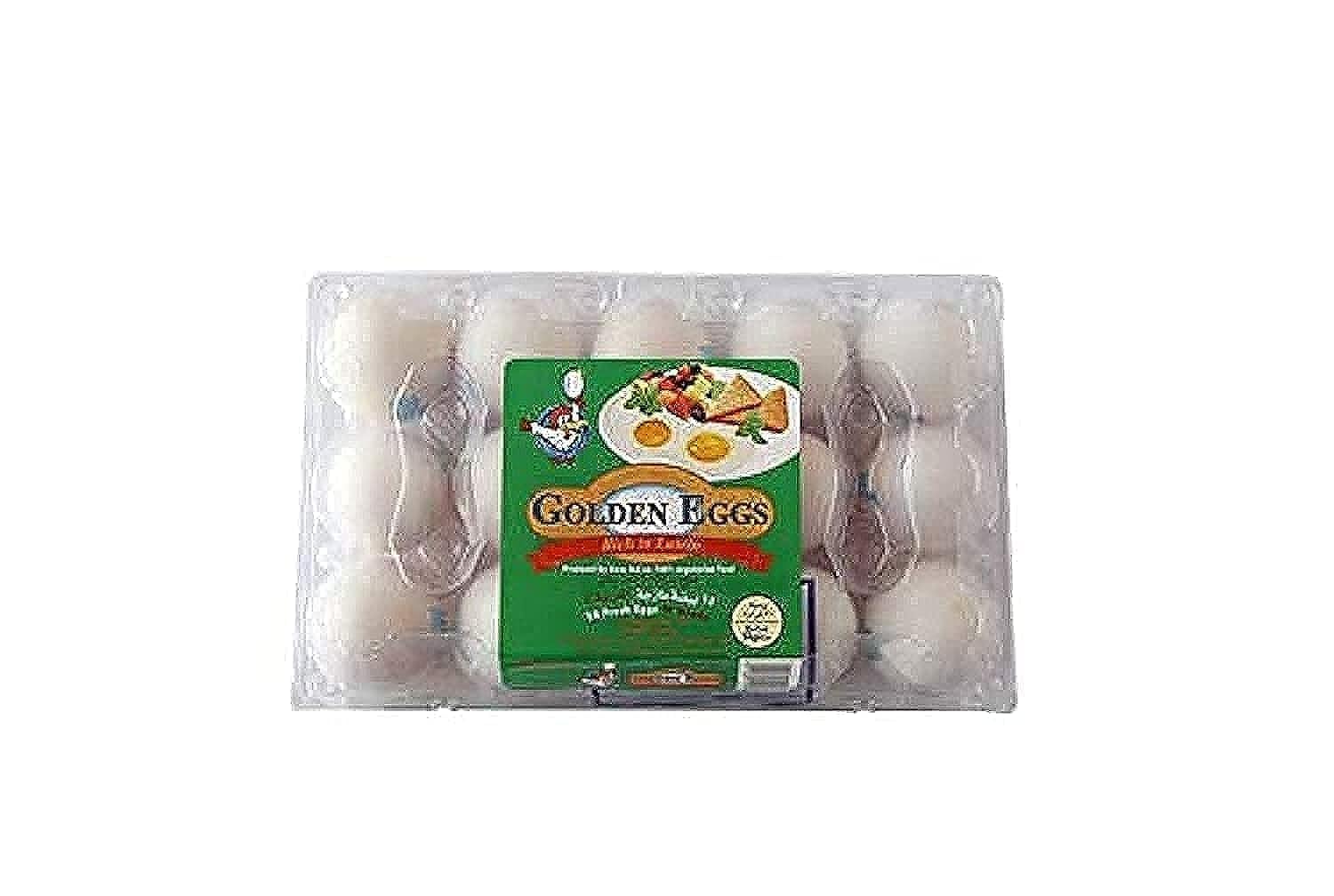 Golden Eggs Lutein Eggs - White Pack of 15