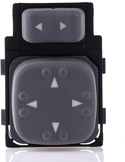 CCIYU Power Mirror Switch Replacement Fits for Chevrolet Blazer 1998-2005 for Chevrolet S10 1998-2004 1 for GMC Jimmy 1998-200 for GMC Sonoma 1998-2004 Oldsmob