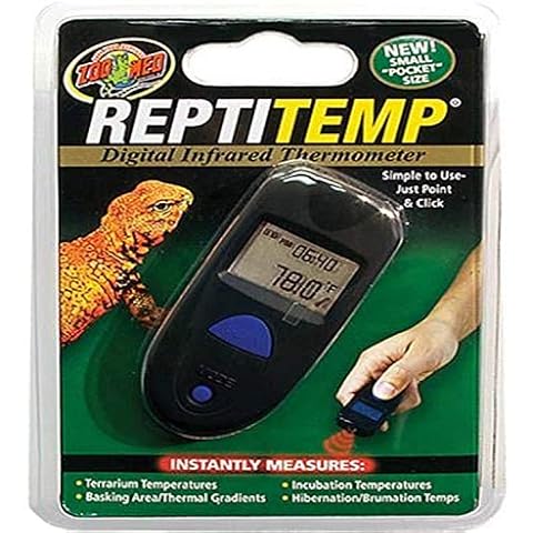 Zoo Med RT-1 Repti Temp Digital-Infrarot-Thermometer für Terrarien und Inkubatoren Cover