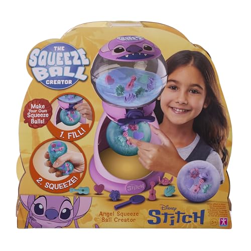 The Squeezeballs Creator Disney Stitch Créez Vos Propres Boules à Presser réutilisables Angel