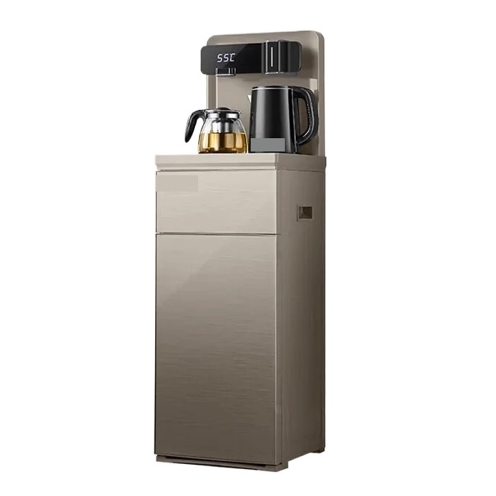 Eretyret One Color Vertical Household Water Dispenser,Lower Bucket, Stainless Steel Electric Kettle For Boiling,Warm Hot Type Quiet Operation