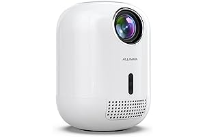 4K Native 1080P Outdoor Movie Projector with Lens Shift