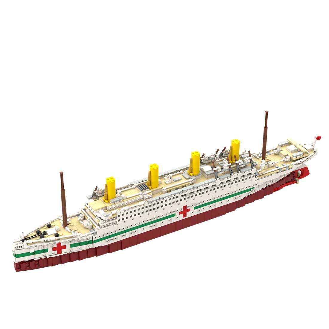 Amazon.com: BrickCraftWorks 1:400 Scale HMHS Britannic Modern