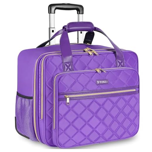 Ytonet Large Rolling Briefcase for Women