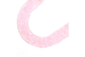 Radiant Morganite Bead Symphony: Enhance Jewelry Craft with Shimmering Hues