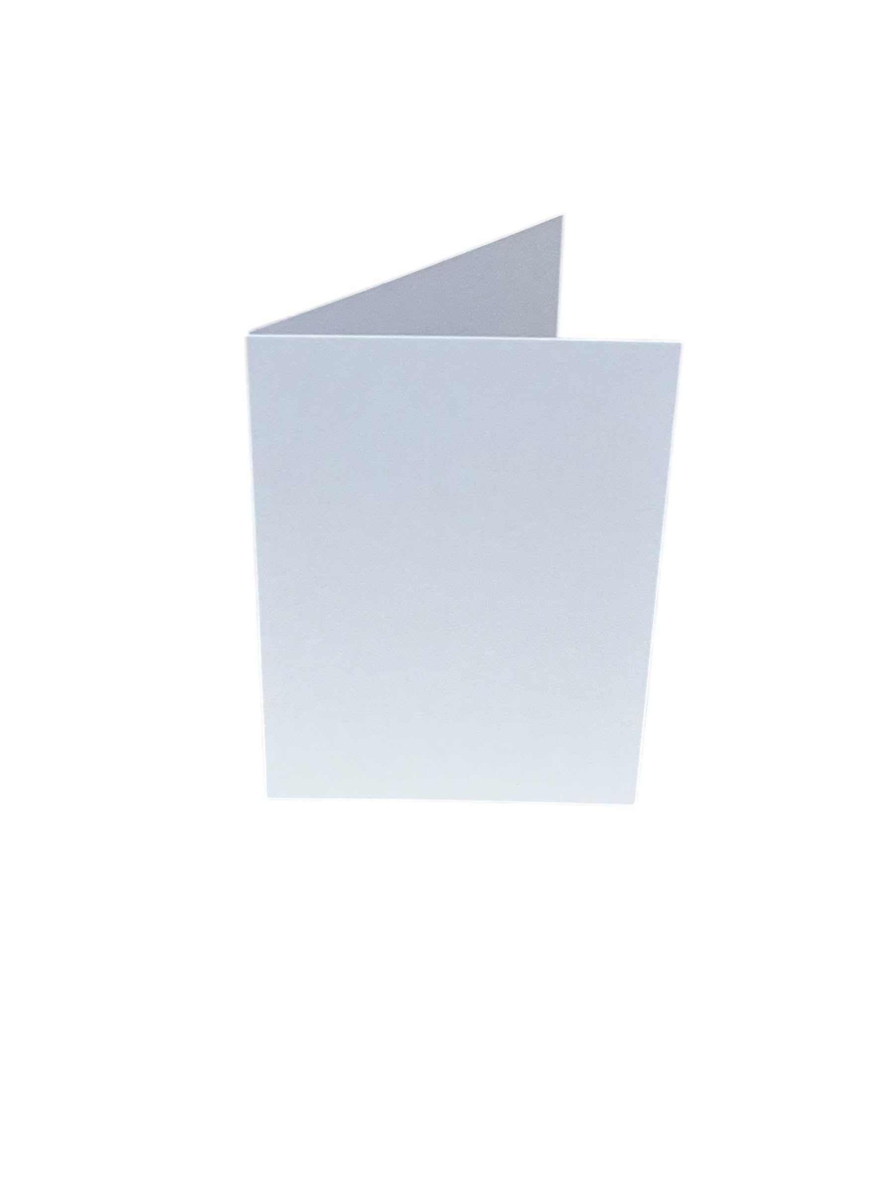DJP A7 Creased Blank White Smooth Cards & C7 White Envelopes - Pack of 50, 4.49x3.23 inches - Image 3