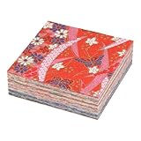 【Amazon.co.jp 限定】和紙かわ澄 千代紙 友禅和紙 7.5×7.5cm 100柄各1枚 100枚入