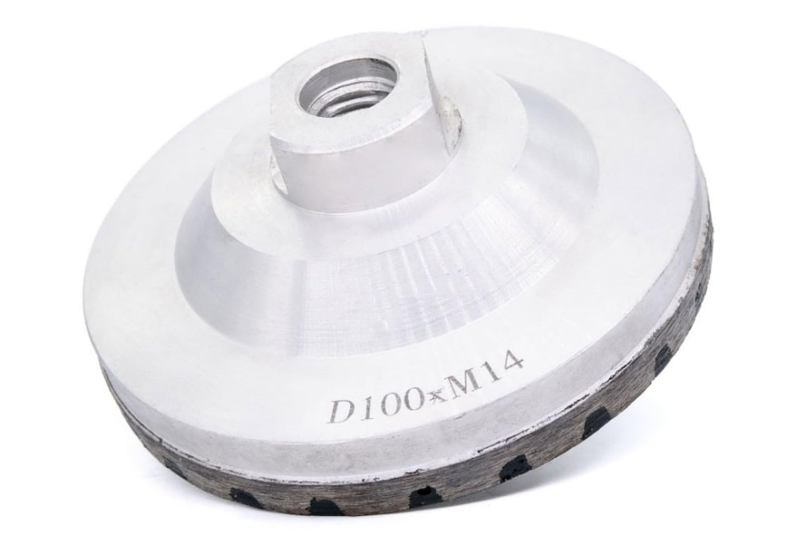 Disco De Lijado A Base De Aluminio Relleno De Resina Para Piedra, Granito, Mármol, Hormigón, 1 Unidad, 4 Pulgadas, Rueda De Copa De Diamante, 100mm,Rosca M14