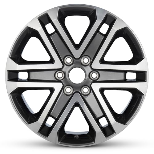 For 2021-2023 Ford F-150 20 Inch Machined Charcoal Alloy - Genuine OEM Rim -...
